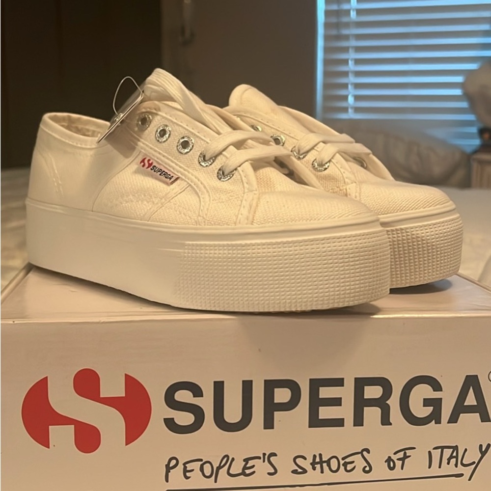 Superga platform sneakers